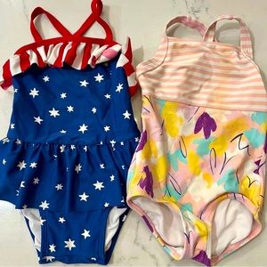 Bundle Hanna Andersson swimsuits, 3T